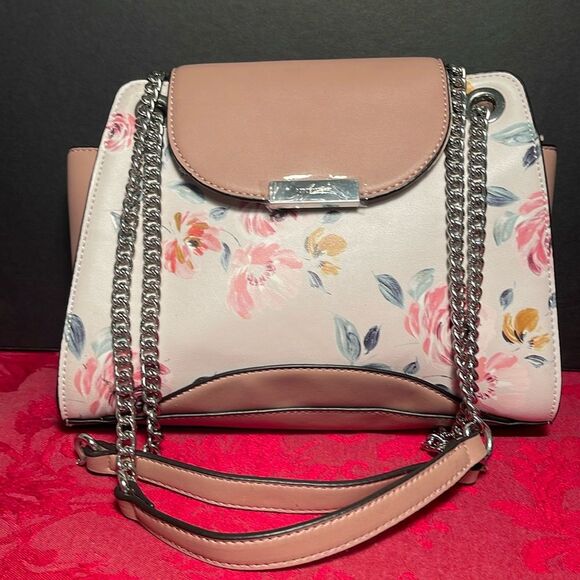 Nine West Kianna Shoulder Bag or‎ Crossbody Dusty Floral Print - Picture 1 of 11